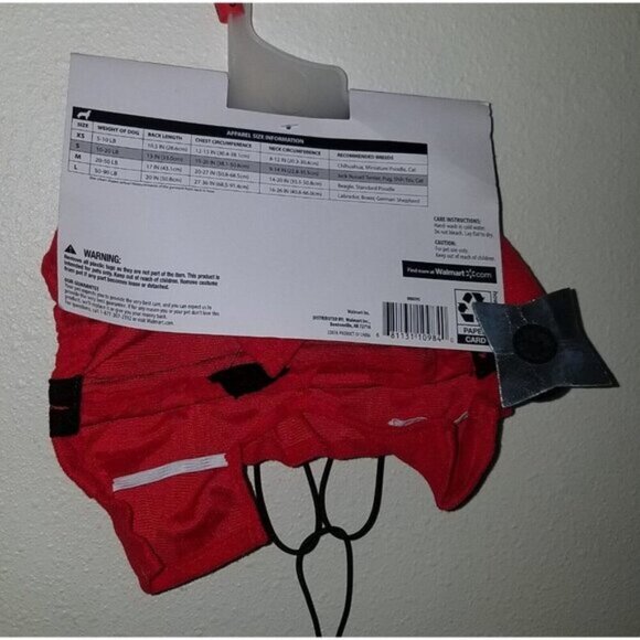 NEW Ninja Costume Pet Size Small Cat Dog (10-20 lbs) Halloween Vibrant Life Hat - Picture 5 of 6